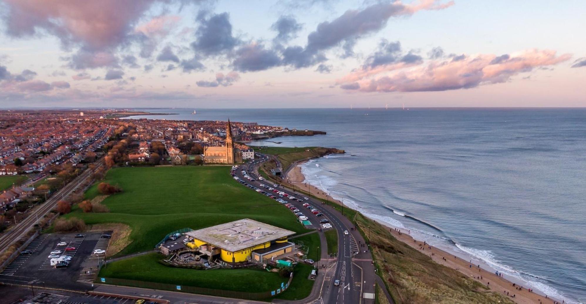Longsands Beach Apartment 3 Tynemouth Free Onsite Parking Exterior foto