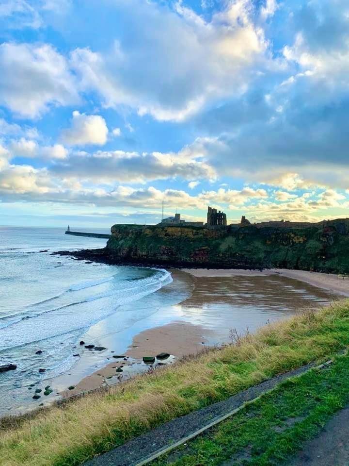 Longsands Beach Apartment 3 Tynemouth Free Onsite Parking Exterior foto